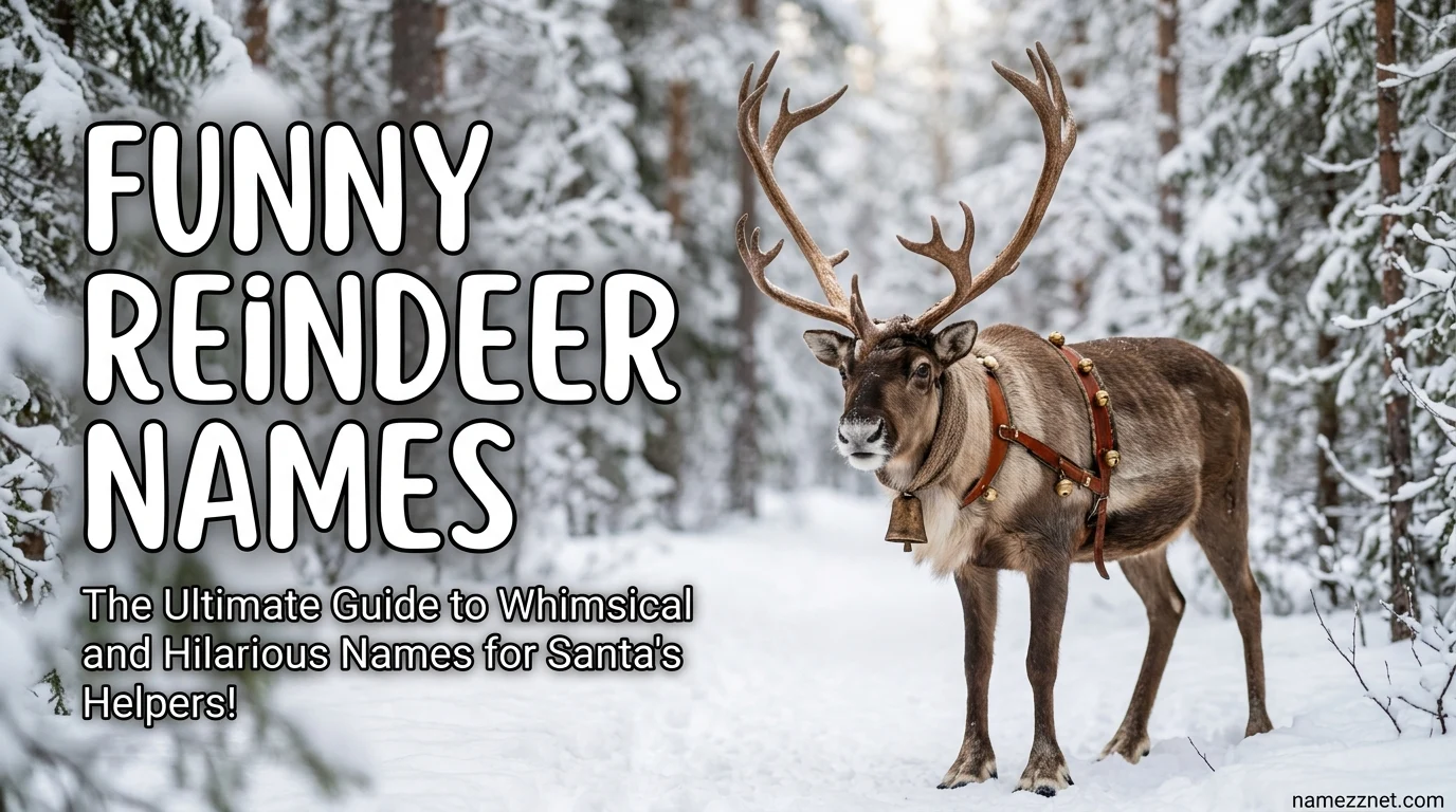 Funny Reindeer Names