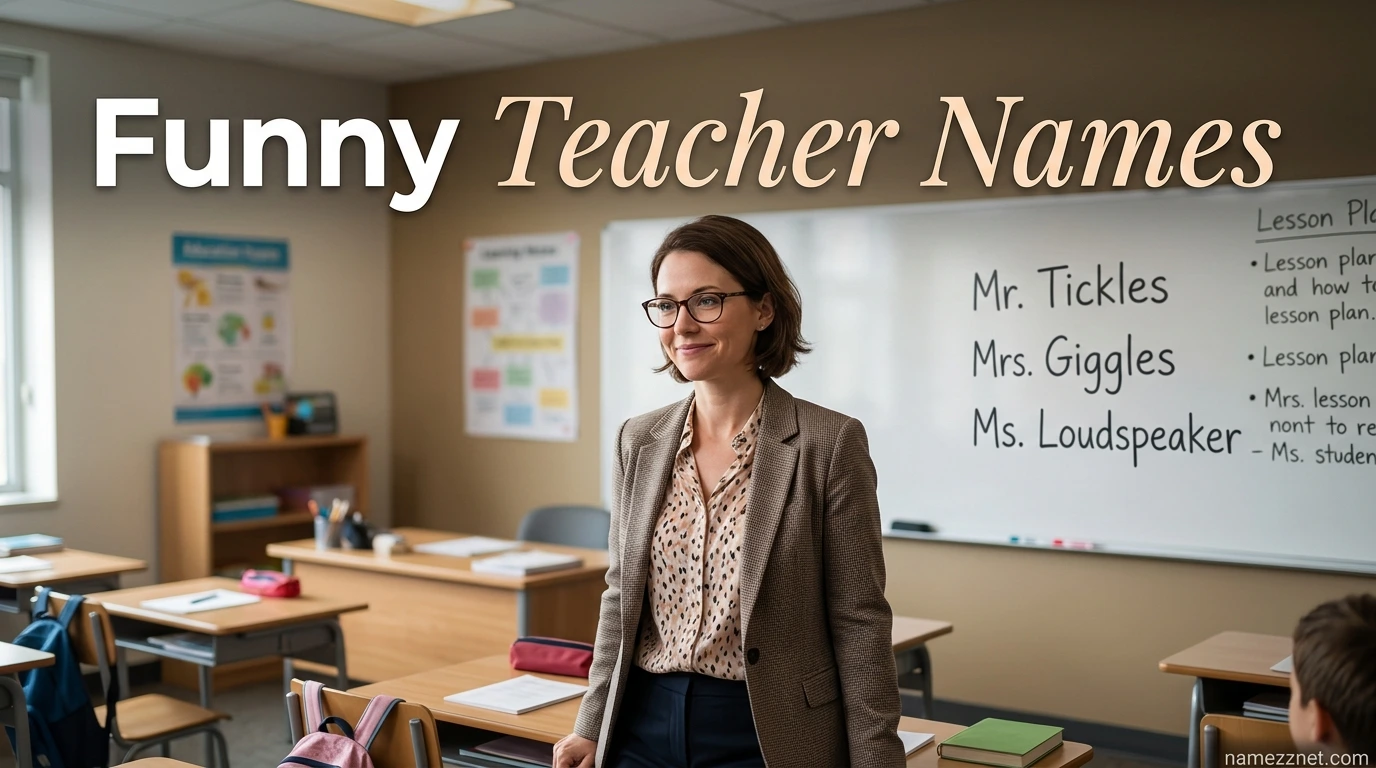 Funny Teacher Names
