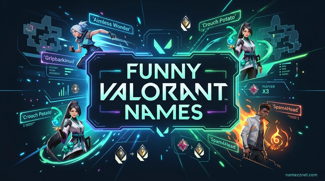Funny Valorant Names