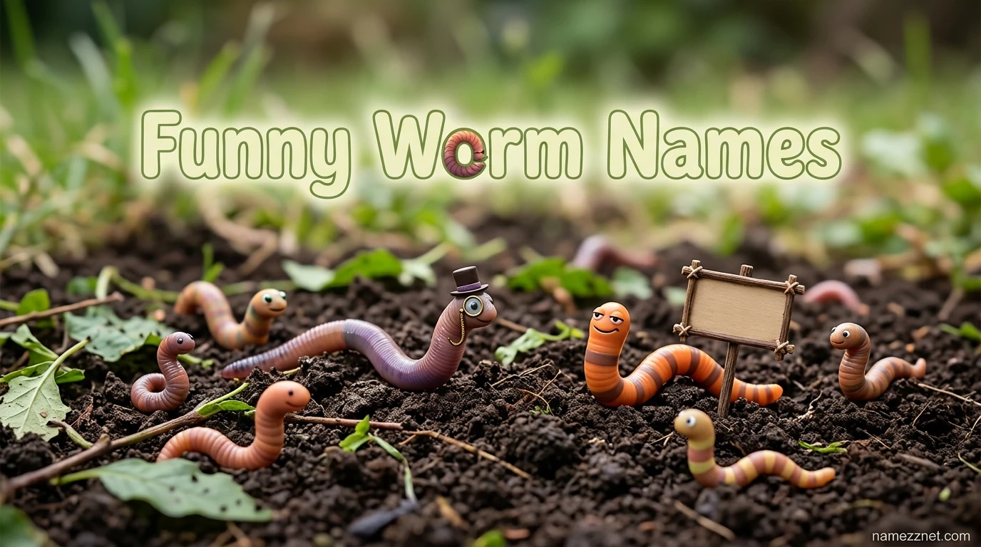 Funny Worm Names