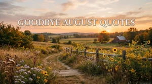 Goodbye August Quotes