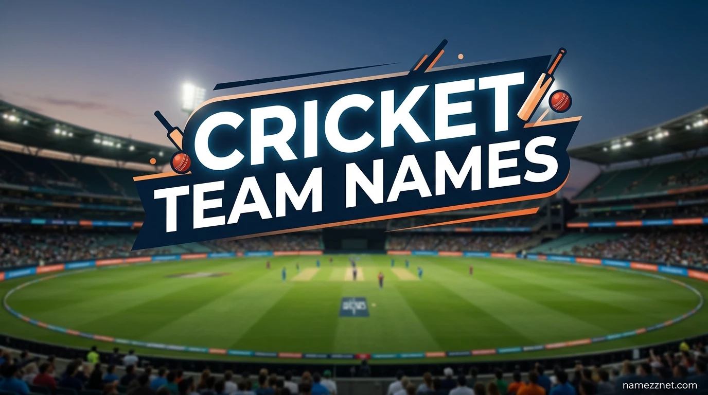 Cricket Team Names