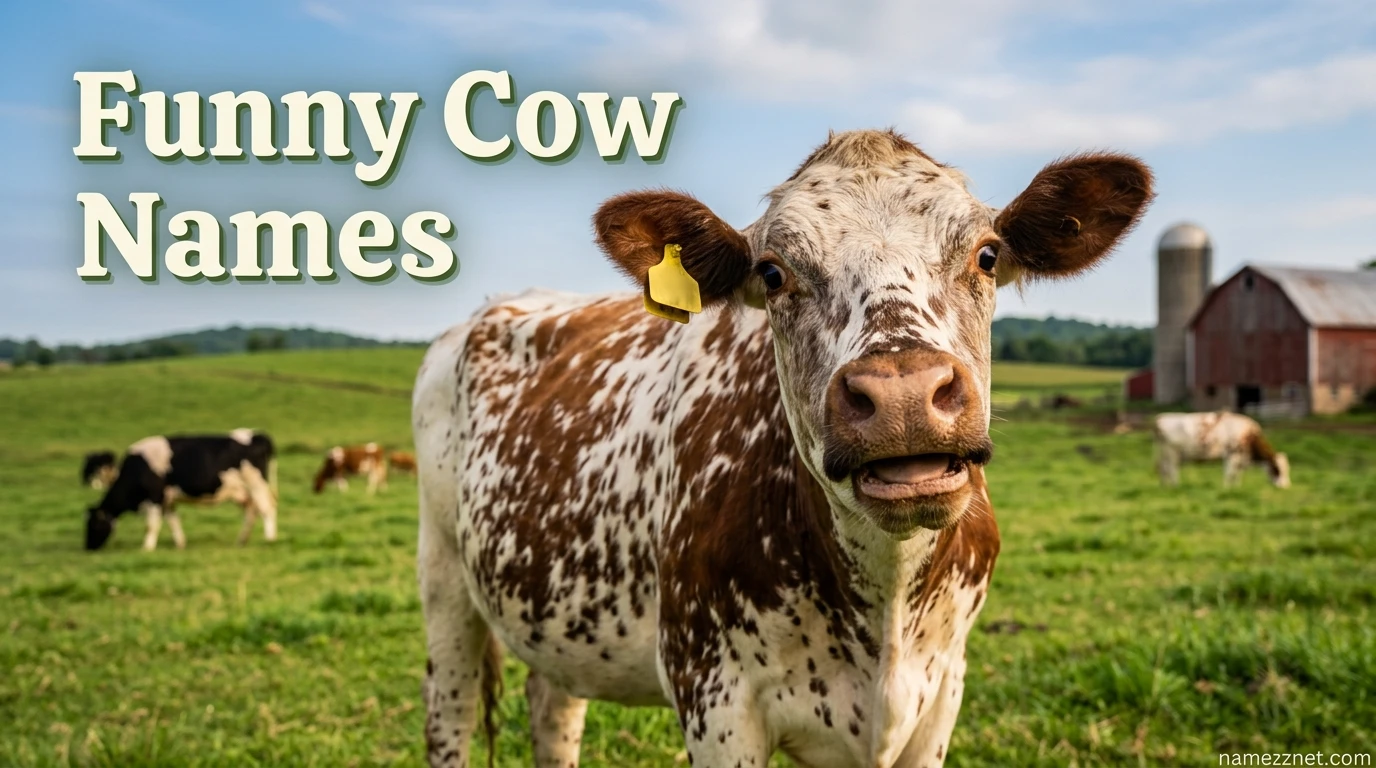 Funny Cow Names