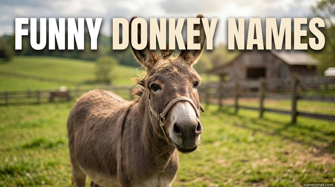 Funny Donkey Names