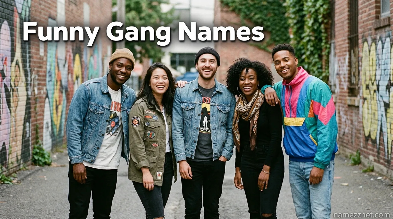 Funny Gang Names