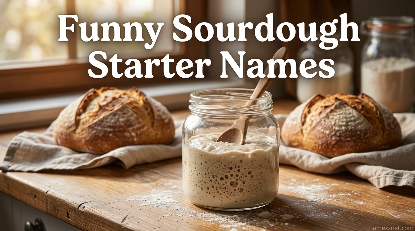 Funny Sourdough Starter Names