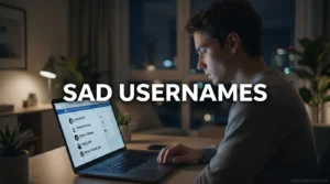 Sad Usernames